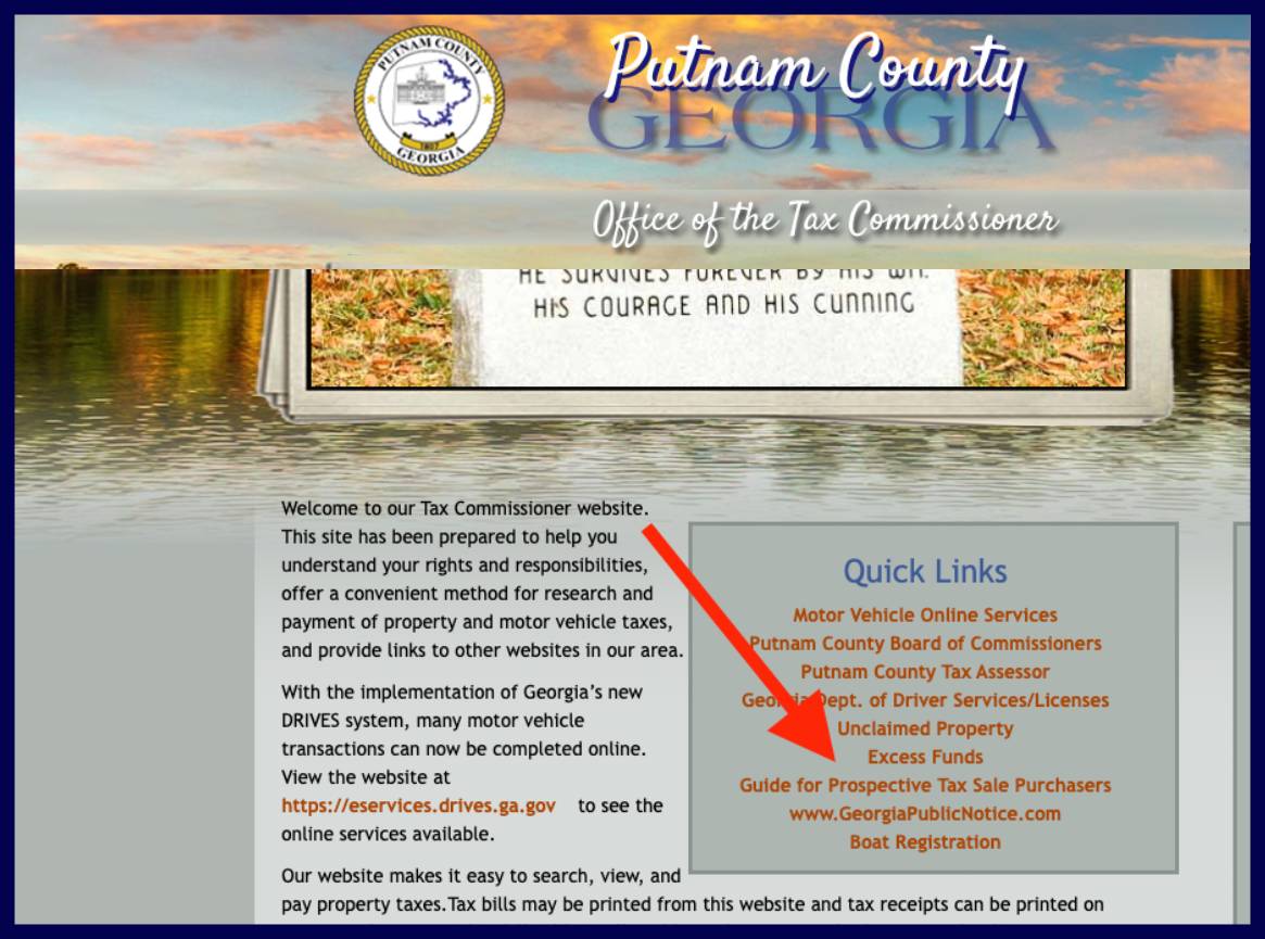 putnam county excess funds list
